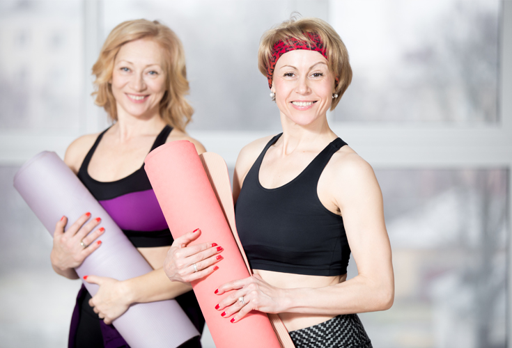 For women, after the age of 40, there are many hormonal changes including menopause. These changes can make it even harder to lose weight and keep it off. However, you do not need to settle for weight gain after 40, it is still possible to lose weight. Grab a friend and a work together on shedding those pounds and feel years younger.