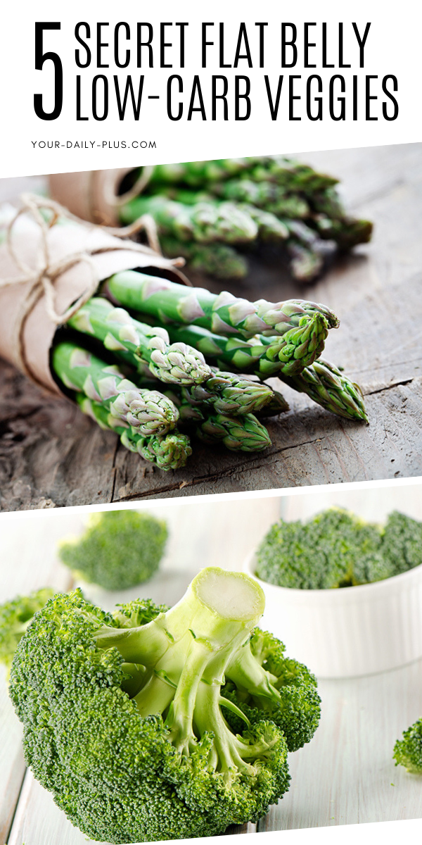 5 Secret Low-Carb Veggies For A Flat Belly