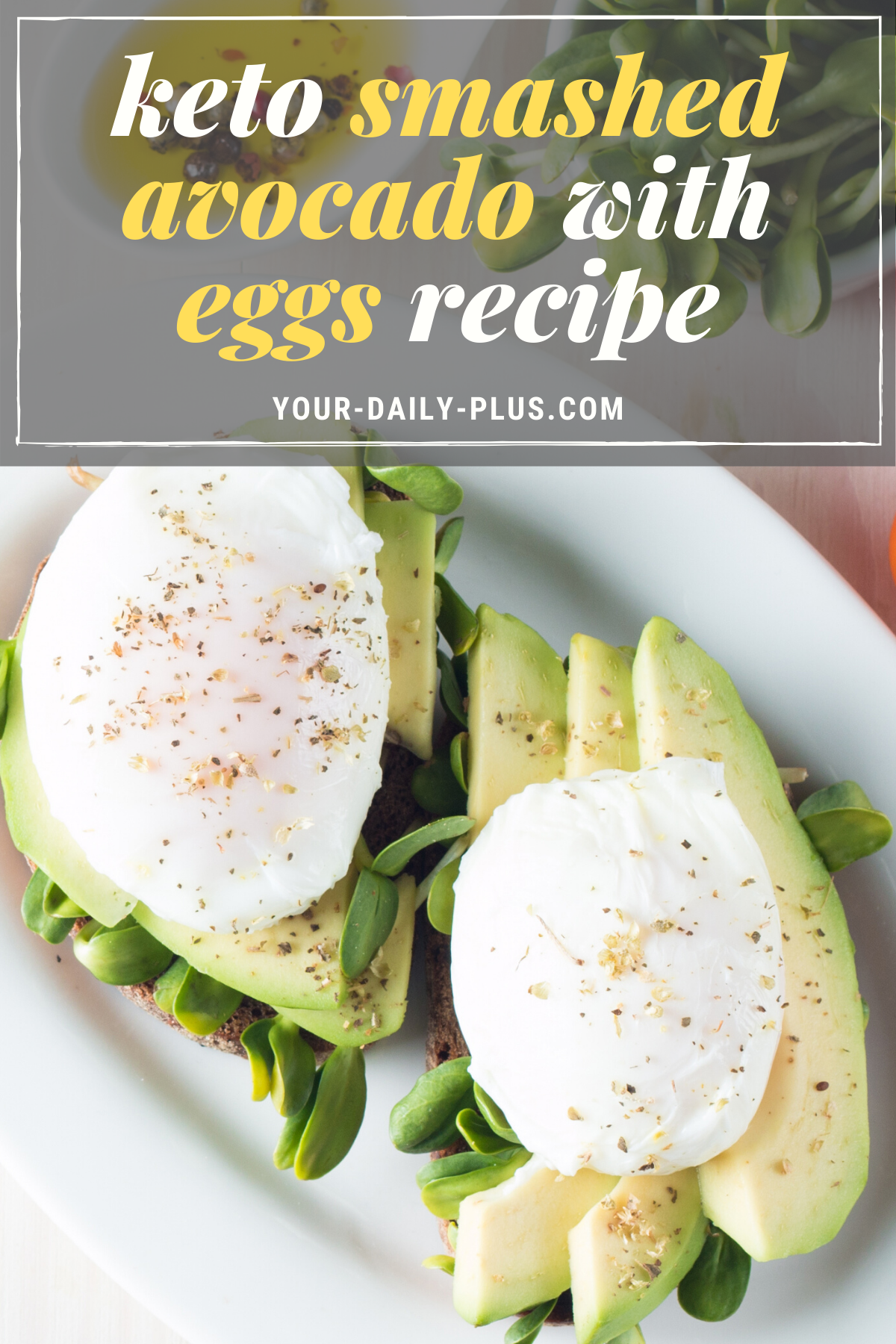 This is such a simple and delicious breakfast to make, and one you really can’t get tired of eating. And although it is simple with just a few ingredients, you’re going to find the combination of heart-healthy fats in avocado along with nutrient-dense eggs is going to keep you super-satiated throughout your morning. #ketobreakfast #lowcarbdiet #ketodiet